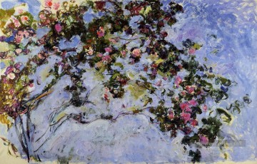 La Rose Bush Claude Monet Peinture à l'huile